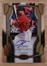 2026 Topps Tier One Break Out Autographs C.J. Kayfus #BOA-CK card