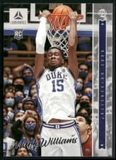 Mark Williams 2022 Panini Chronicles Draft Picks Luminance card
