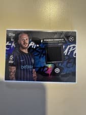2025-26 Topps UEFA Club Competitions Topps Superstar Relics Federico Dimarco #TSR-FD card