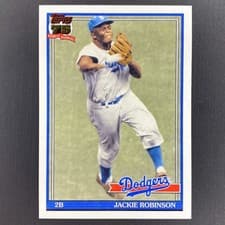 2026 Topps 1991 Topps Jackie Robinson #91B2-19 card