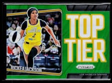 2025 Panini Prizm WNBA Top Tier Rickea Jackson #11 card