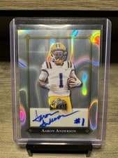 2025 Leaf Metal 92 Autographs Aaron Anderson #92L-AA1 card