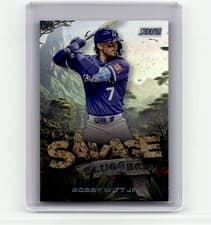 2025 Stadium Club Savage Sluggers Bobby Witt Jr. #SS-6 card