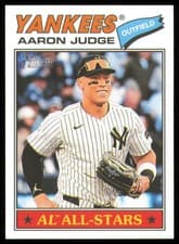 Aaron Judge 2026 Topps Heritage card