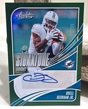 2025 Panini Absolute Signature Standouts Odell Beckham Jr. #SS-OBJ card