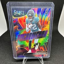 2025 Panini Select Phenomenon Travis Hunter #11 card