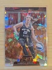 2025 Panini Select WNBA En Fuego Sabrina Ionescu #11 card