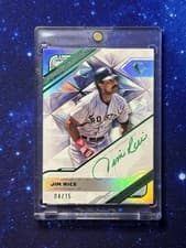 2025 Topps Diamond Icons White PolychromatINK Autographs Jim Rice #WPA-JR card