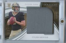 2025 Panini Immaculate Immaculate Numbers Rookie Patch Autographs Tyler Shough #5