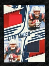 2025 Panini Absolute Team Tandem Materials TreVeyon Henderson / Kyle Williams #TTM-NED card