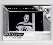 2024-25 Upper Deck Black Diamond Hockey History Patches Willie O'Ree #HHP-WO card