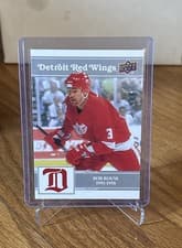 2025-26 Upper Deck Detroit Red Wings Centennial Base Set Bob Rouse #76 card