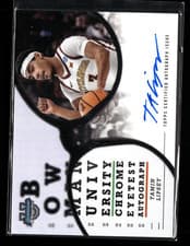 2024-25 Bowman University Chrome Eye Test Autographs Tamin Lipsey #ETA-TL card