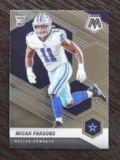 Micah Parsons 2021 Panini Mosaic card