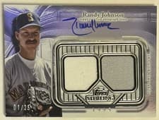 2025 Topps Sterling Seasons Autographed Relic Randy Johnson #SSA-RJ card