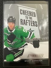 2024-25 Upper Deck Credentials Cheered to the Rafters Wyatt Johnston #CR-WJ card