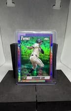 2025 Topps Chrome Logofractor Edition 1990 Topps Brooks Lee #90CB-20 card