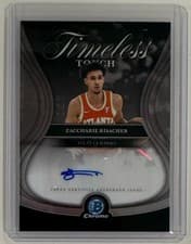 2025-26 Bowman Timeless Touch Signatures Zaccharie Risacher #TTA-ZR card