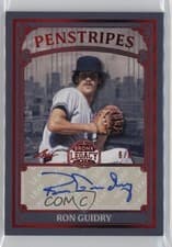 2025 Leaf Bronx Legacy Penstripes Ron Guidry #P-RG1 card