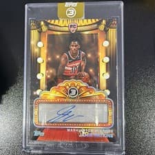 2025-26 Topps 3 Next Feature Signatures Jamir Watkins #NF-JW card