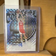 2025-26 Finest Colossal Shots Autographs Cam Spencer #CS-CS card