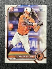 Jackson Holliday 2022 Bowman Draft card