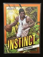2024-25 Topps Chrome Instinct Devin Booker #INS-25 card