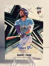 2026 Topps Baseball Stars Autographs Harry Ford #BSA-HF card