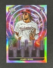 2025 Topps Cosmic Chrome Supernova James Wood #S-15 card