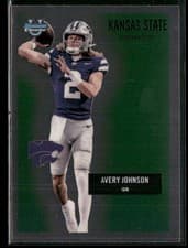 2025 Bowman University Chrome 1955 Bowman Football Avery Johnson #55AV-1 card