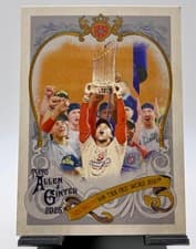 Juan Soto 2025 Topps Allen and Ginter Sweet Victory card