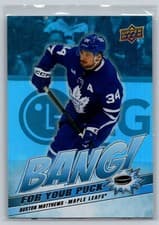 2024-25 Upper Deck Bang! For Your Puck Auston Matthews #BP-2 card