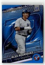 2025 Topps Pristine Perseverance Alex Rodriguez #P-14 card