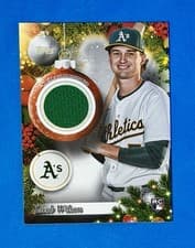 2025 Topps Holiday Relics Jacob Wilson #PR-JW card