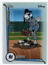 2025 Topps Chrome Update Mickey and Friends Goofy #MLBA-24 card