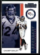 Champ Bailey 2019 Panini Contenders Legendary Contenders card