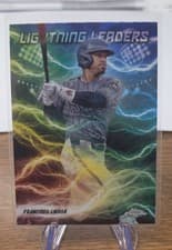2025 Topps Chrome Lightning Leaders Francisco Lindor #LL-7 card