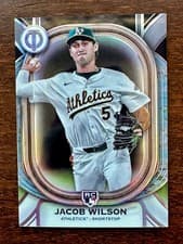 2025 Topps Tribute Base Set Jacob Wilson #86 card