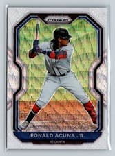Ronald Acuna Jr. 2021 Panini Prizm card