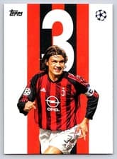 2025-26 Topps UEFA Club Competitions Best of the Best: Legendary Numbers Paolo Maldini #BB-5 card