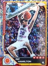 2025 Topps Chrome McDonald's All American Base Set Rip Hamilton #81 card