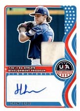 Jonah Saken 2025 Panini Stars & Stripes 13U/14U National Team Signatures card