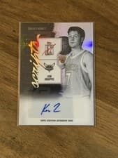 2025-26 Topps Signature Class Shadow Scripts Kon Knueppel #SS-KK card