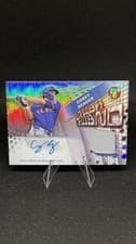 2025 Topps Pristine Popular Demand Autograph Relics Corey Seager #PPDAR-CS card