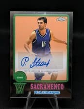 Peja Stojakovic 2024-25 Topps Chrome 1973 Topps Autographs card