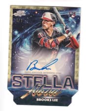 2025 Topps Cosmic Chrome Stella Nova Autographs Brooks Lee #SNA-BL card