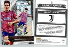 Nicolo Fagioli 2022 Panini Donruss Rookie Kings card