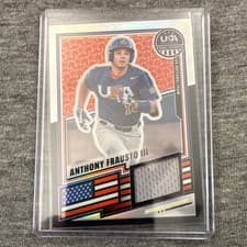 2025 Panini Stars & Stripes USA Materials Anthony Frausto III #USA-AF card
