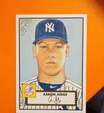 Aaron Judge 2018 Topps Gallery Heritage card