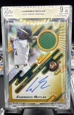 2025 Topps Pristine Pristine Pieces Autograph Relics Lawrence Butler #PPAR-LB card